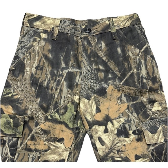 NWOT Liberty Realtree Camo Pants Youth Large 14-16 Hunting Fishing Cargo Pockets - Picture 7 of 15